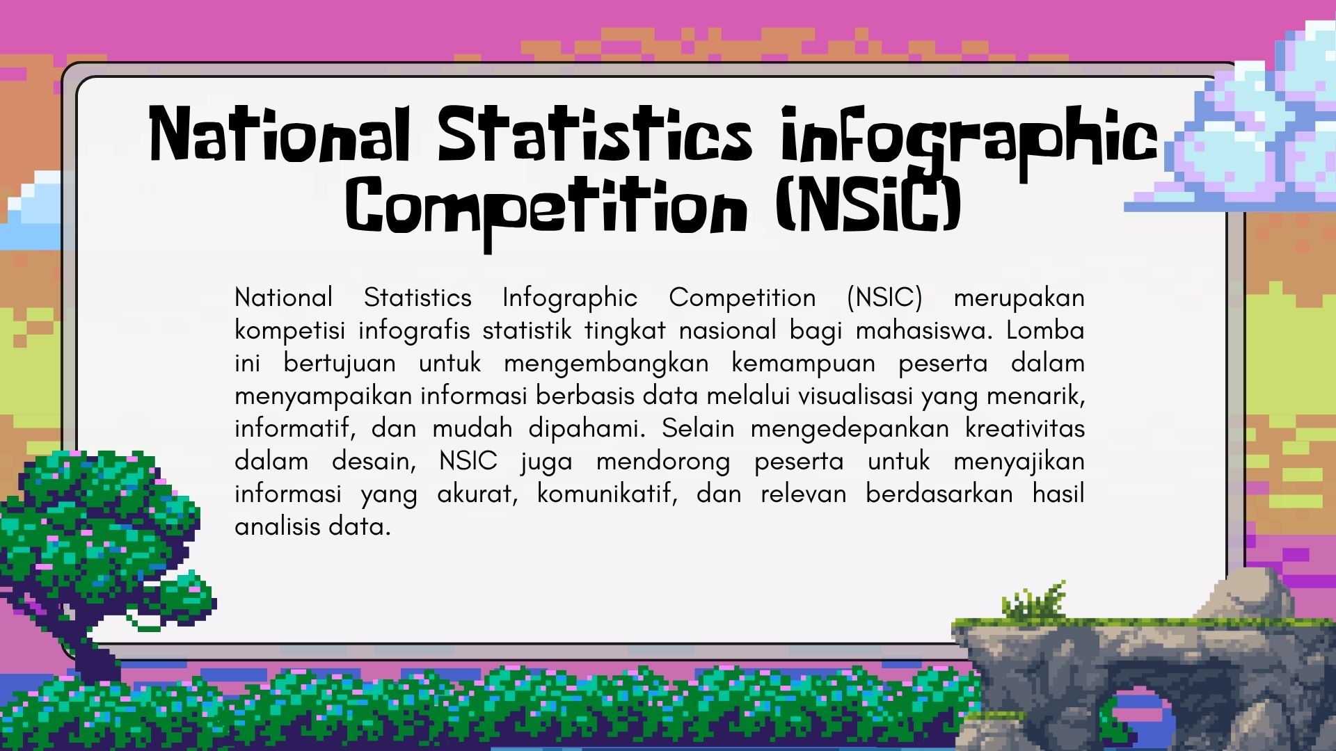 National Statistics Infographics Competition (NSIC)