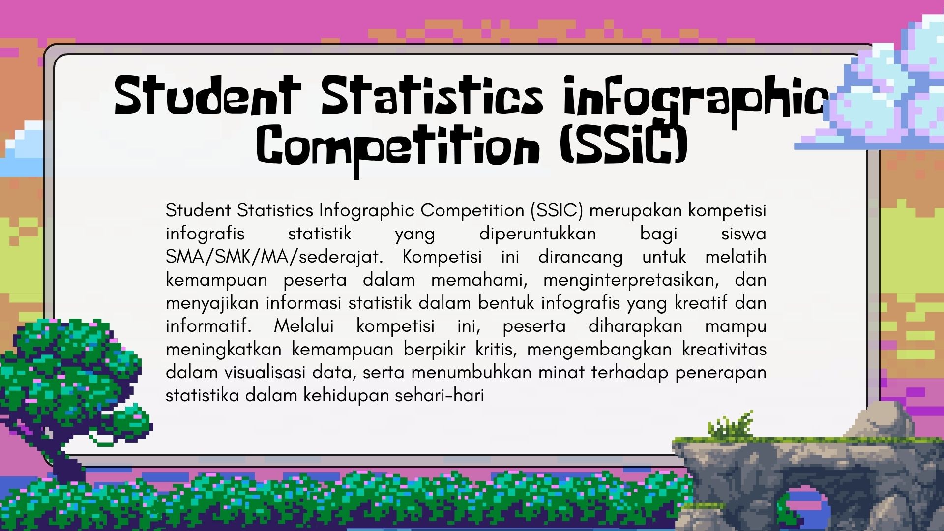 Statistics Student Infographics Competition (SSIC)